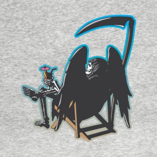 Relaxed Reaper Grey T-Shirt